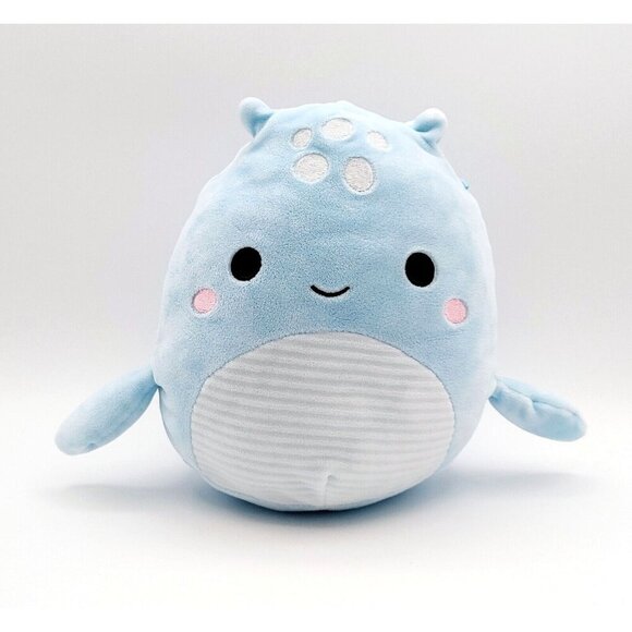 Squishmallows 8" Lune the Loch Ness Monster Plush Blue Sea Dinosaur - Picture 1 of 4